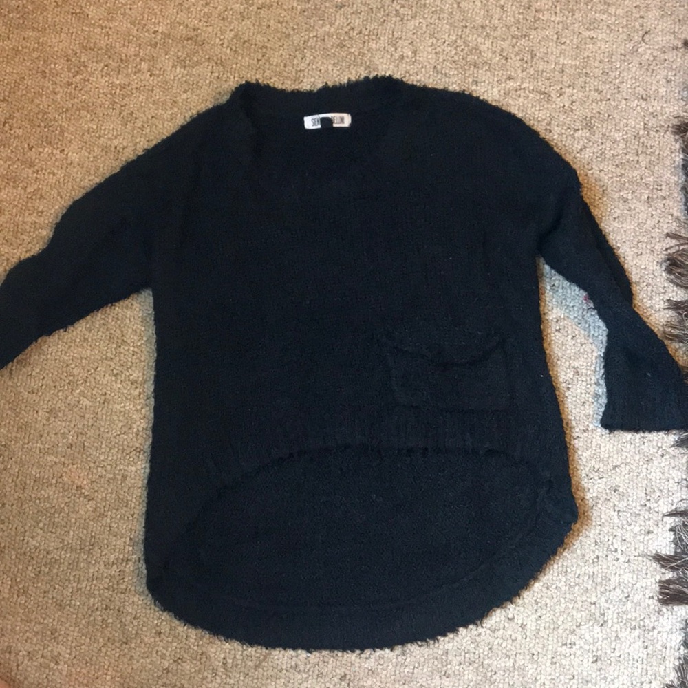 Black sweater